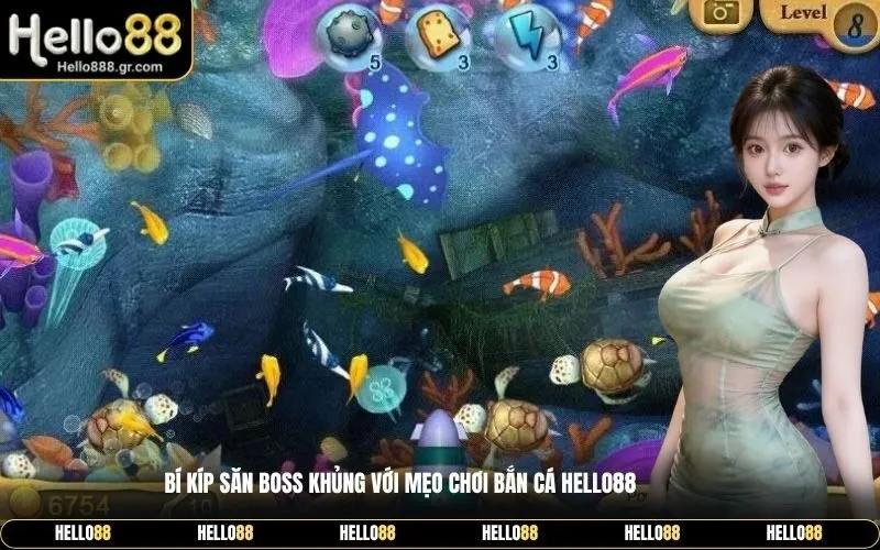 Bí kíp săn boss khủng với mẹo chơi bắn cá Hello88