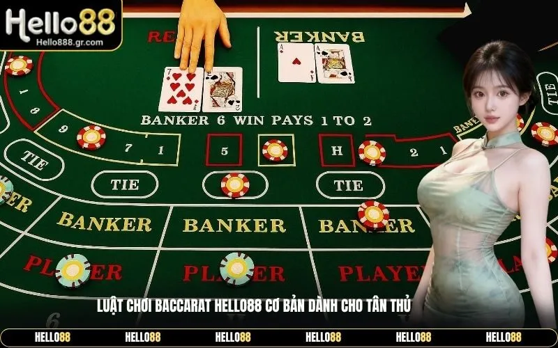 Luật Chơi Baccarat Hello88 Cơ Bản Dành Cho Tân Thủ