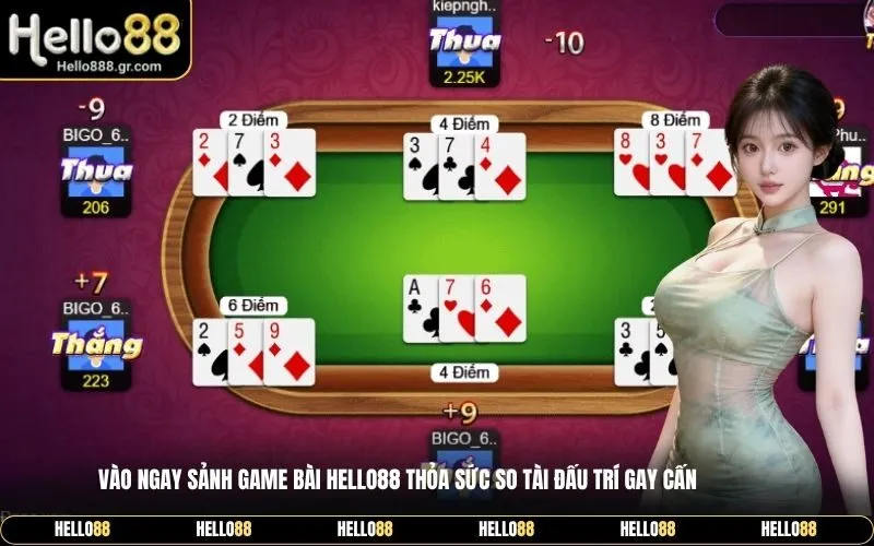 Sảnh Game Bài Hello88